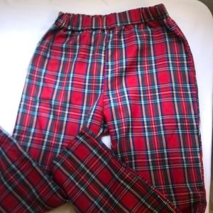 Plaid pants